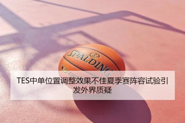 TES中单位置调整效果不佳夏季赛阵容试验引发外界质疑